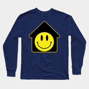 Acid House Smiley Icon Long Sleeve T-Shirt